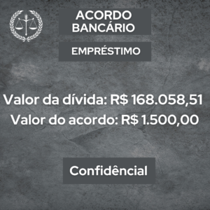 Acordo Bancário - Empréstimo