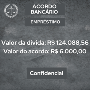 Acordo Bancário - Empréstimo