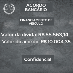 Acordo Bancário - Financiamento de Veículo