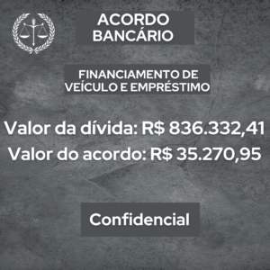 Acordo Bancário - Financiamento de Veículo